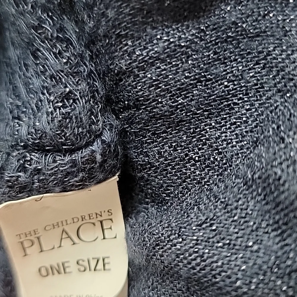 Children's Place Scarf - Speckled Navy Blue (Youth One Size)